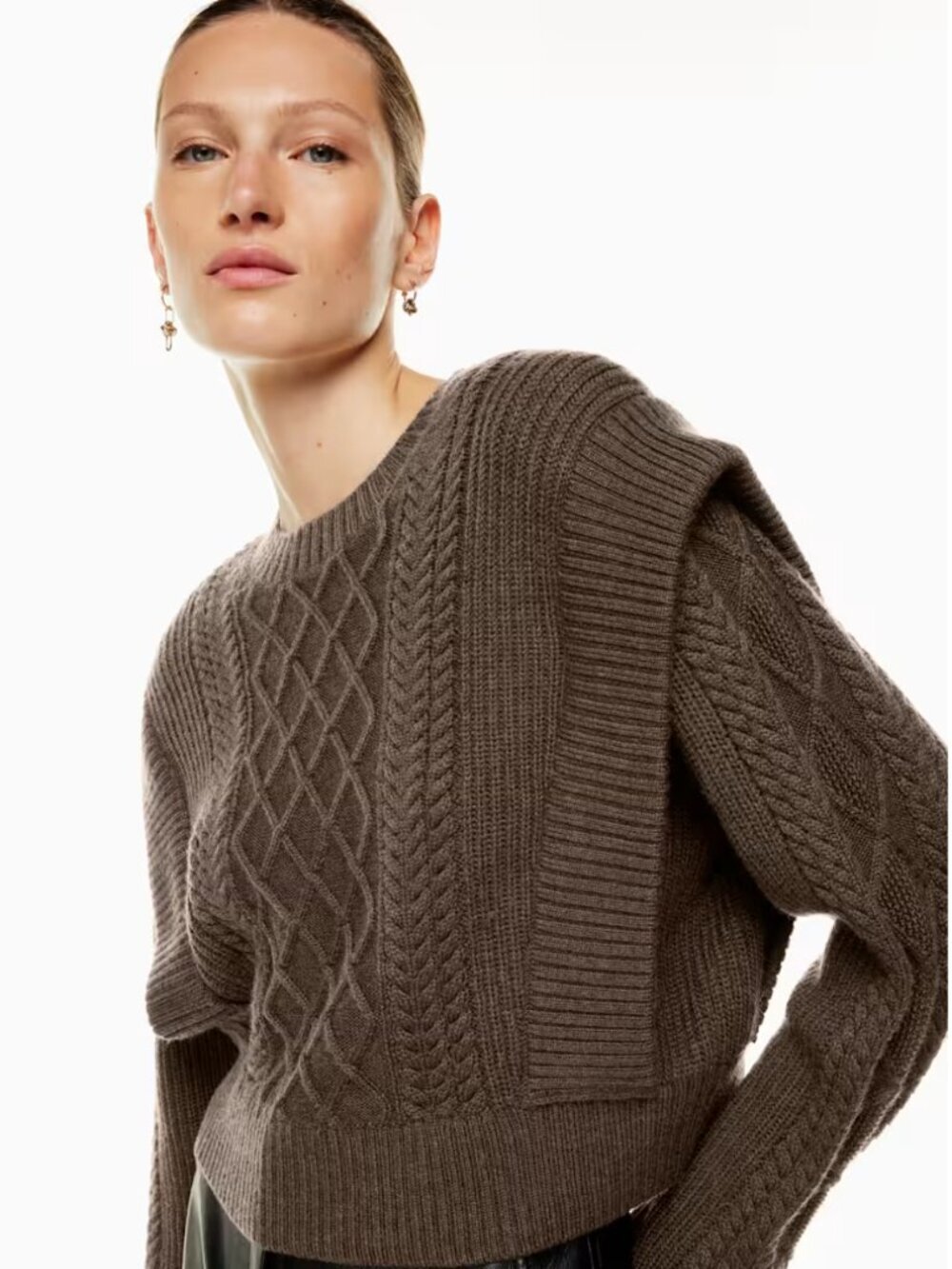 Aritzia Babaton Merino Wool Seek Sweater XS - Picture 2 of 12